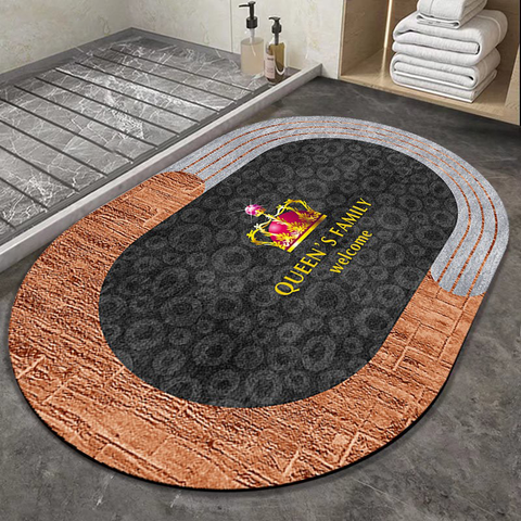 Bath Mat Water Super Absorbent Non-Slip